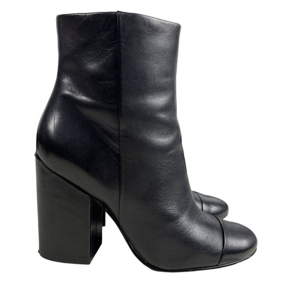 Marc Fisher Women's Black Heeled Ankle Booties Sz 10M - Picture 5 of 12